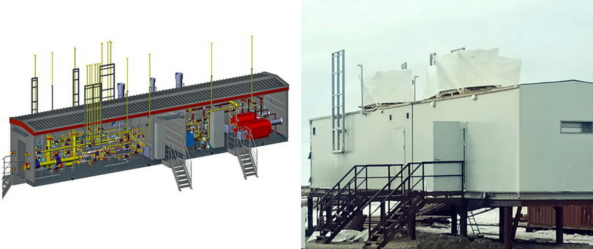 Fuel gas treatment module No. 2